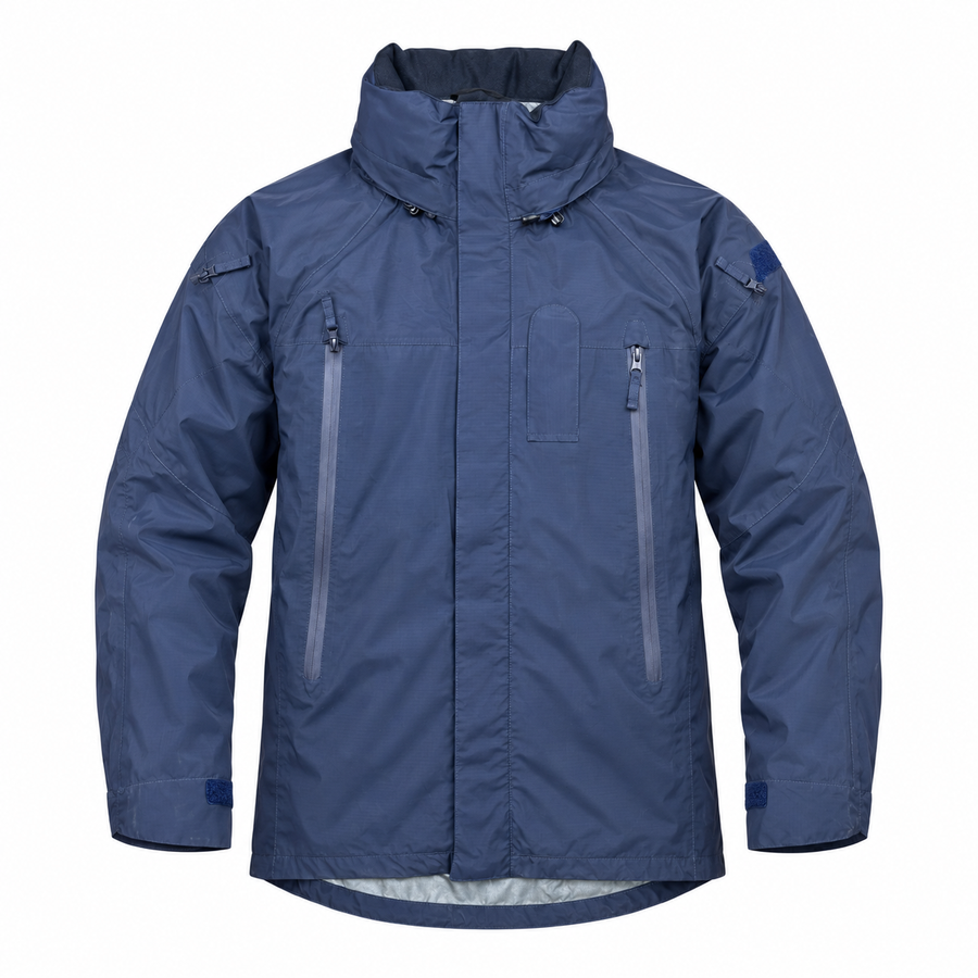 Siamidis Goretex Wet Weather Waterproof Jacket Royal Navy Issue front view