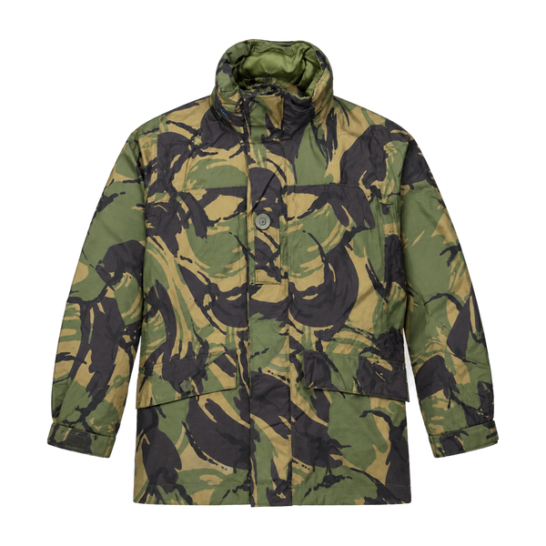 British Army DPM Waterproof Smock Hooded Military Rain Jacket front view