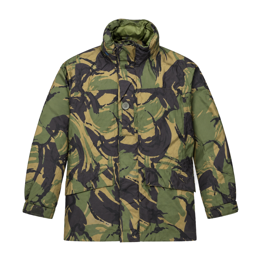 British Army DPM Waterproof Smock Hooded Military Rain Jacket front view