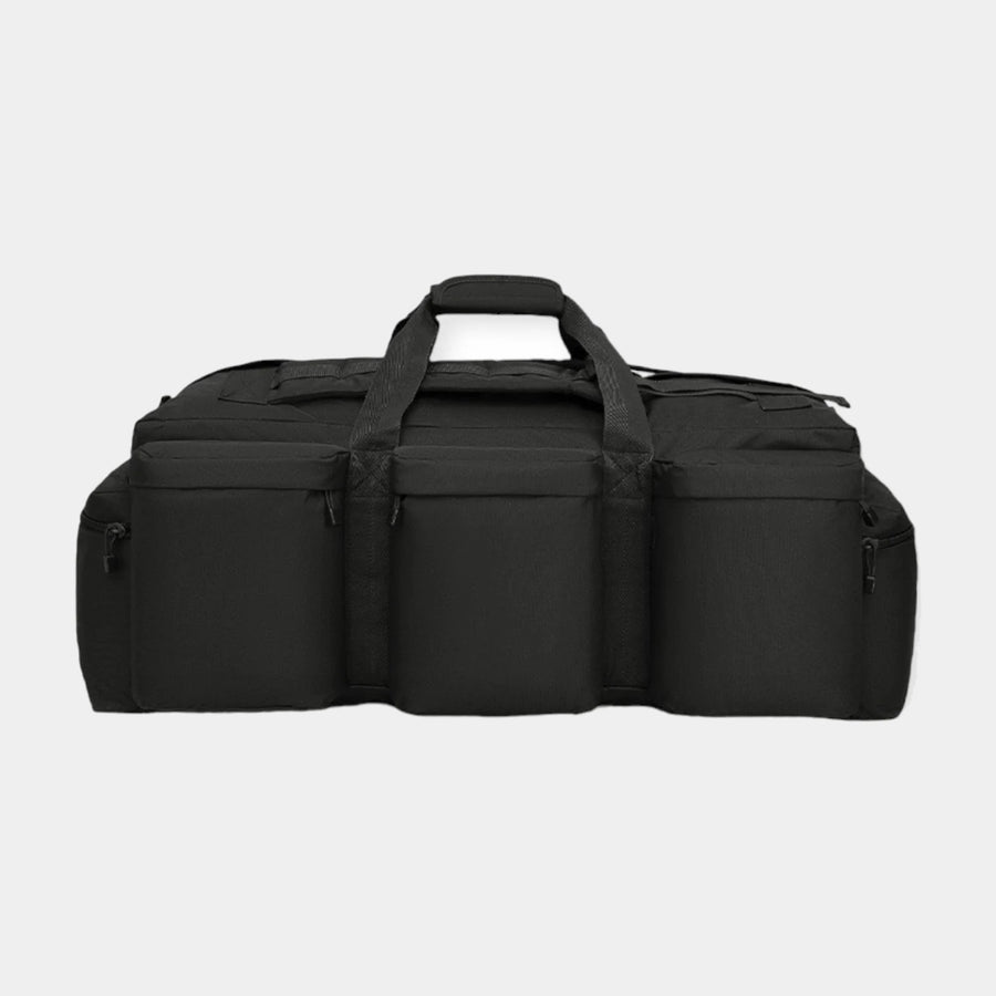 kombat assault holdall 100L british army black travel deployment bag