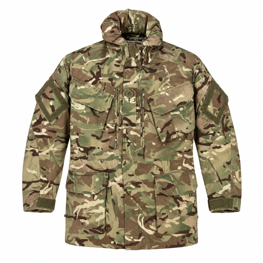 British Army MTP Windproof Combat Smock front view