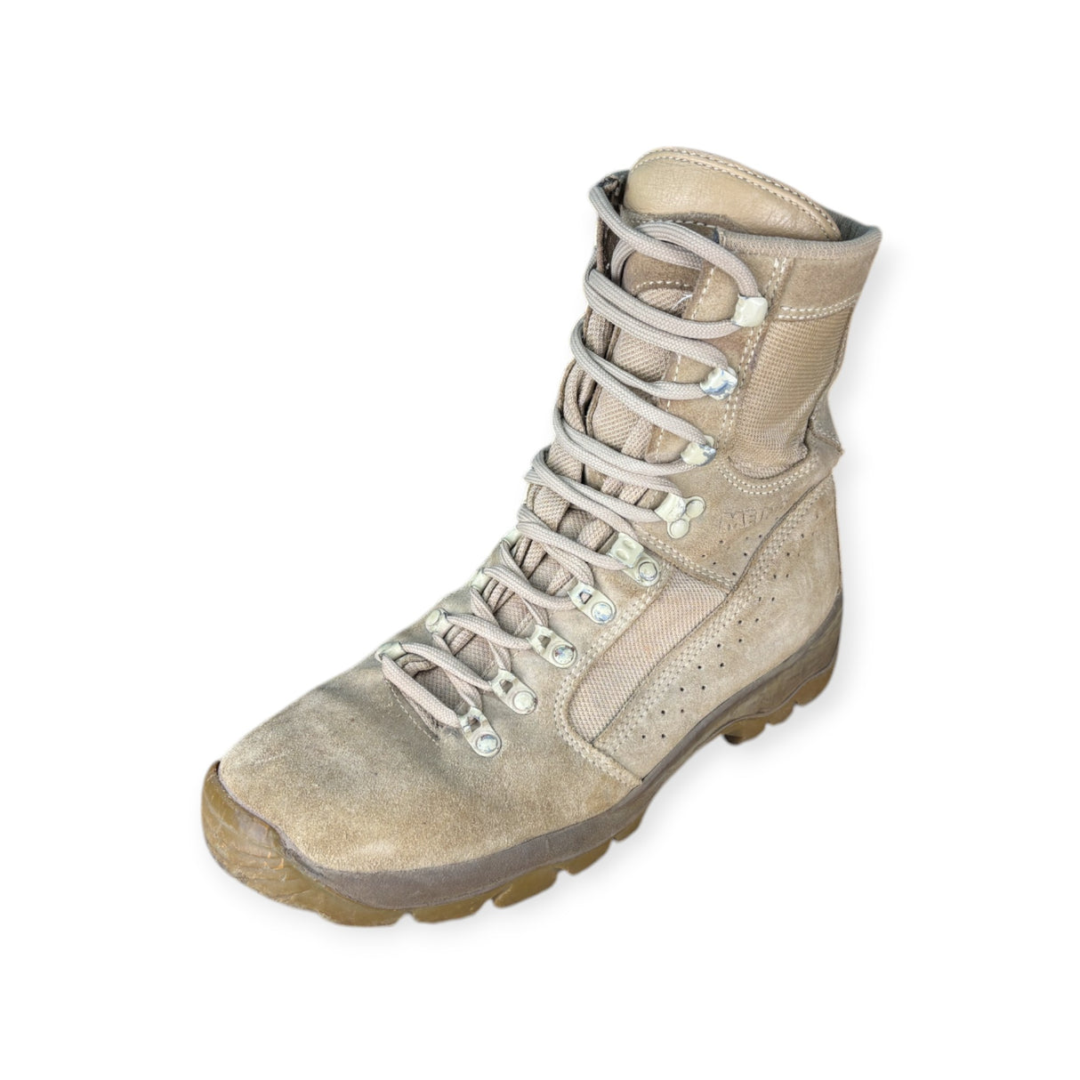 british army issue MIENDL Desert Suede Beige combat Boots