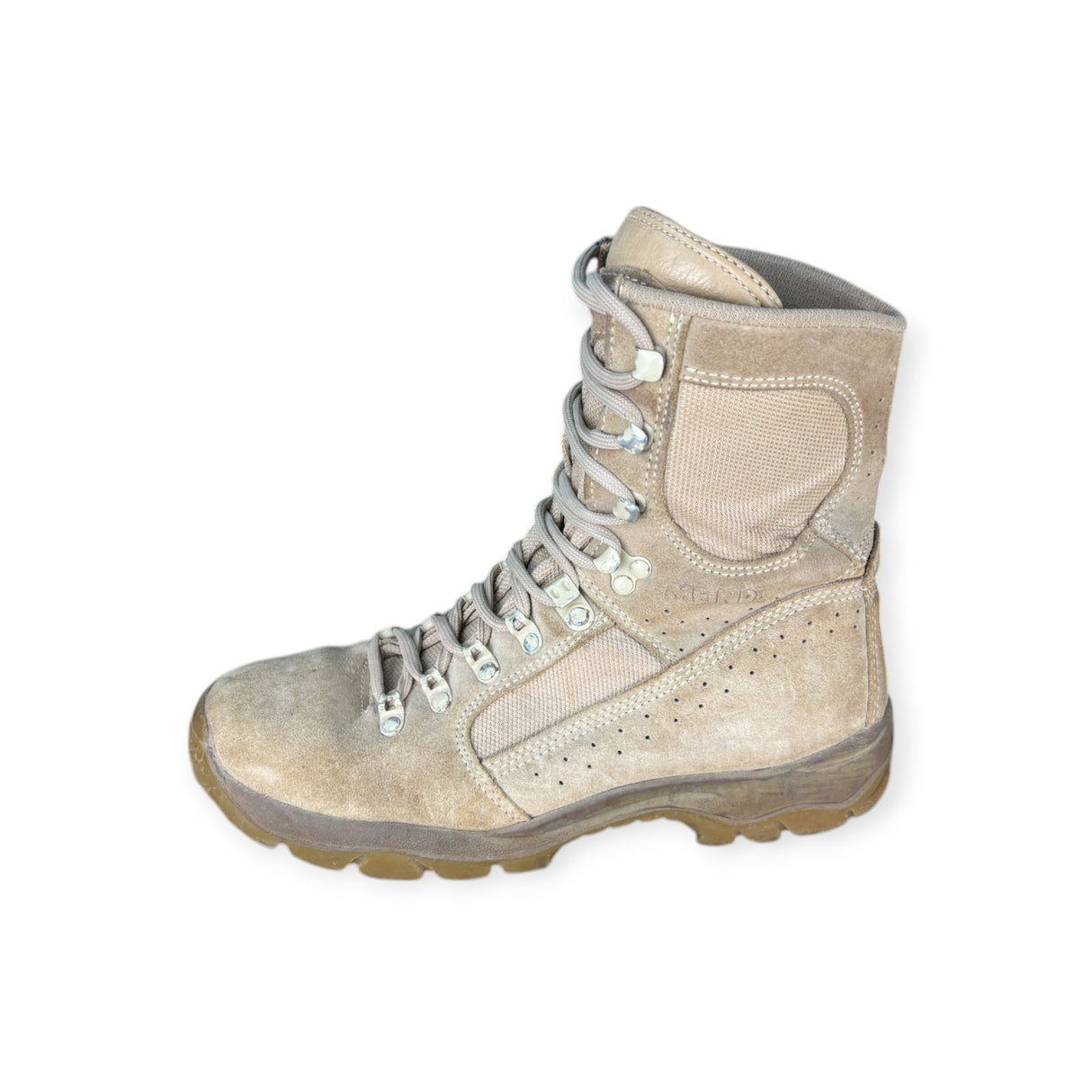 british army issue MIENDL Desert Suede Beige combat Boots