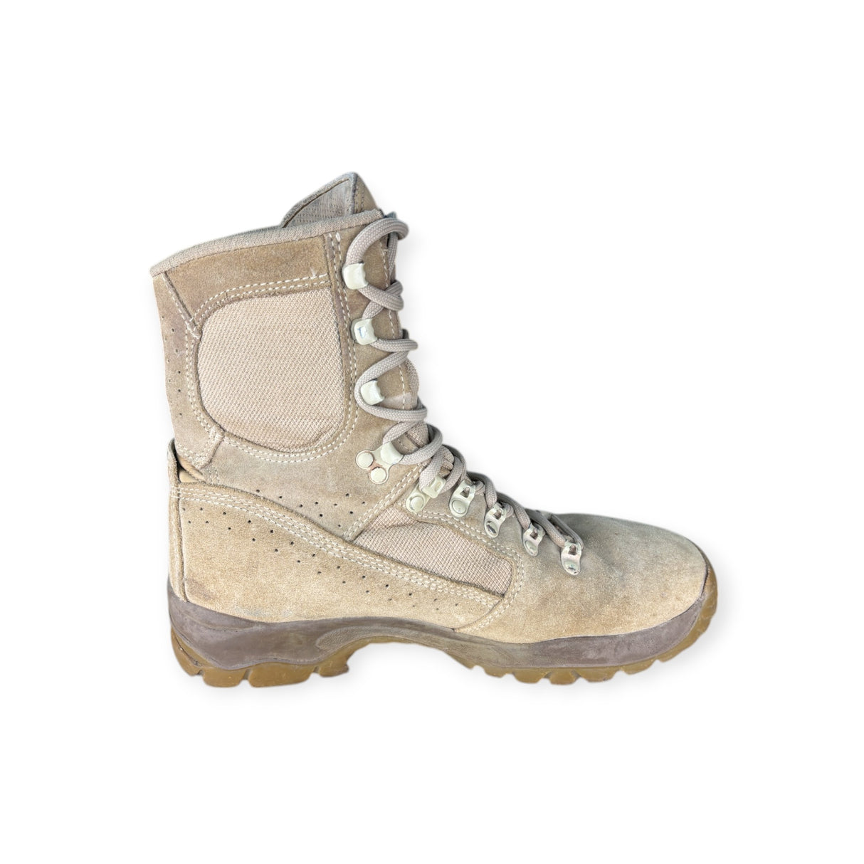 british army issue MIENDL Desert Suede Beige combat Boots