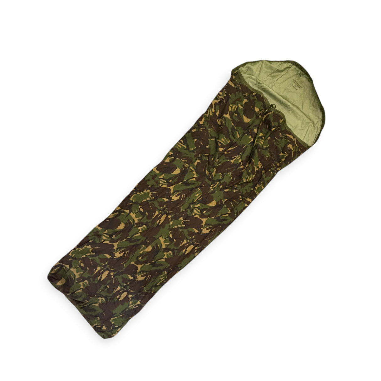 british army issue DPM Woodland camouflage bivi bag waterproof sleeping cover bivvy