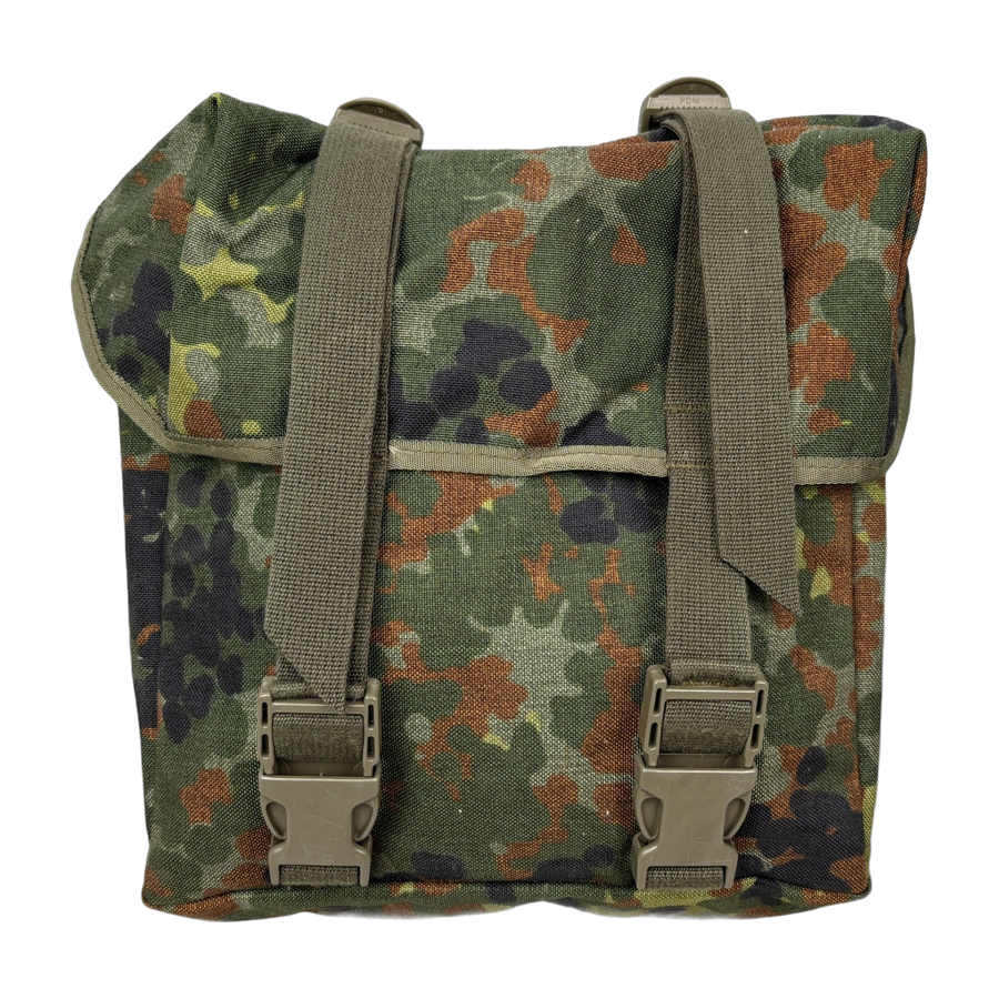 erman Army Waterproof Flecktarn Gas Mask Bag Respirator Pack Bundeswehr BW