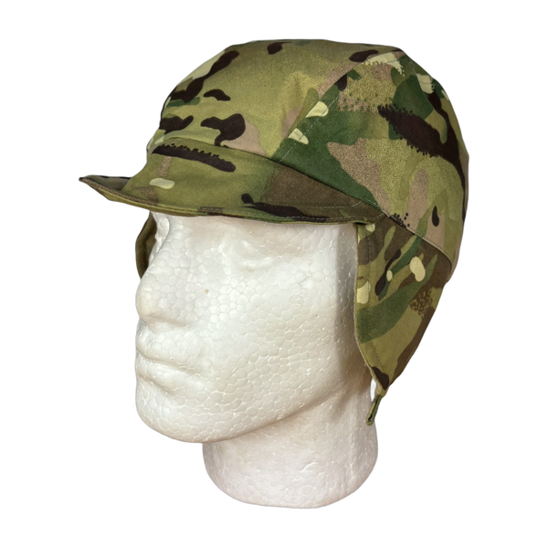 British Army Issue MTP Camouflage Cold Weather Goretex Thermal Lined Hat