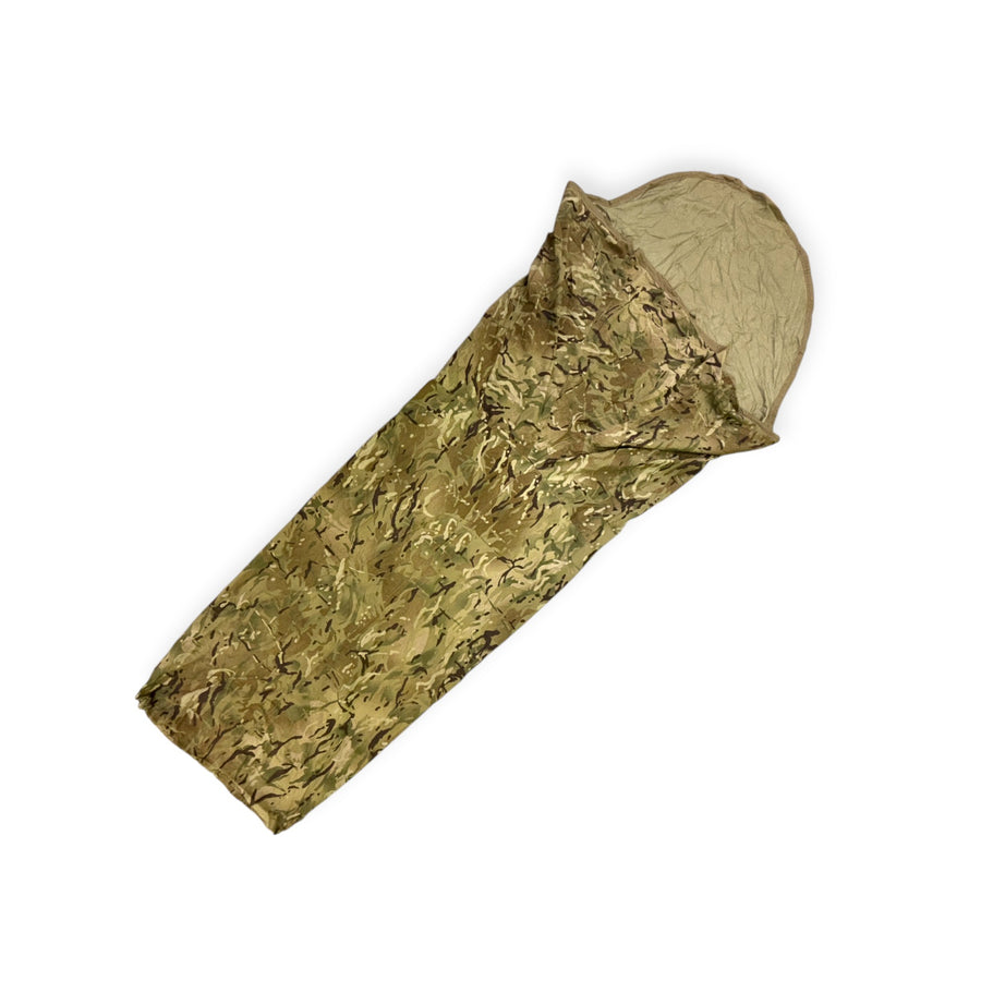 british army issue MTP camouflage bivi bag waterproof sleeping cover bivvy