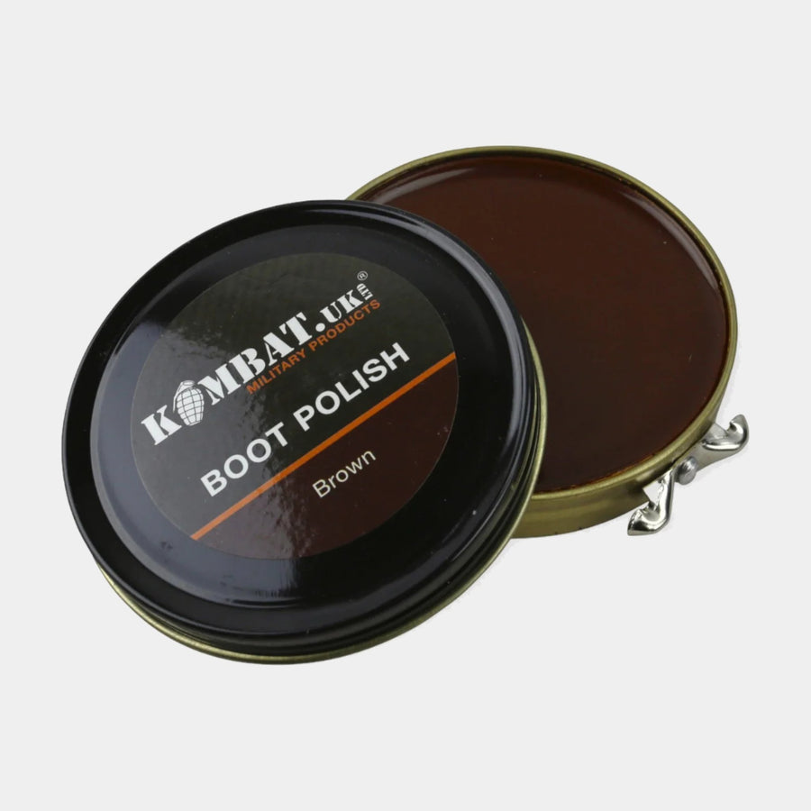 Black High Gloss Boot Polish in a convenient 50g tin