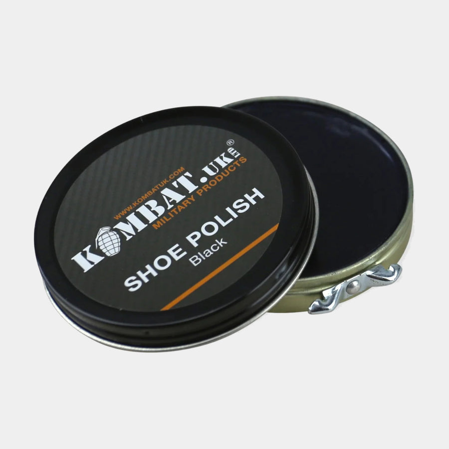 Black High Gloss Boot Polish in a convenient 50g tin