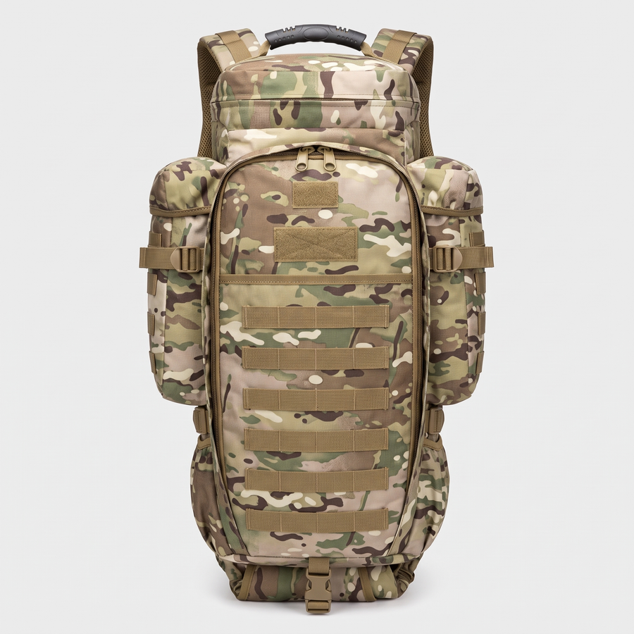 Battalion Mountain Pack 40L tactical hiking rucksack in MultiCam
