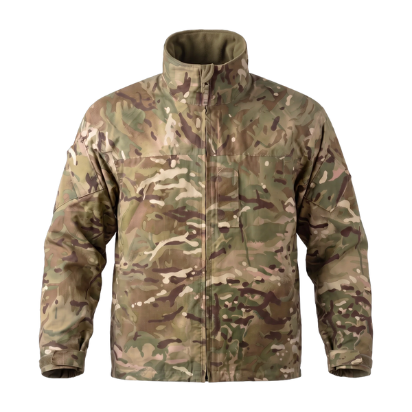 British Army MTP Lightweight Waterproof Gore-Tex Jacket front view, genuine military surplus