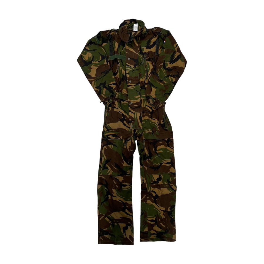 Dutch Army DPM Tank Suit - front view, genuine military surplus