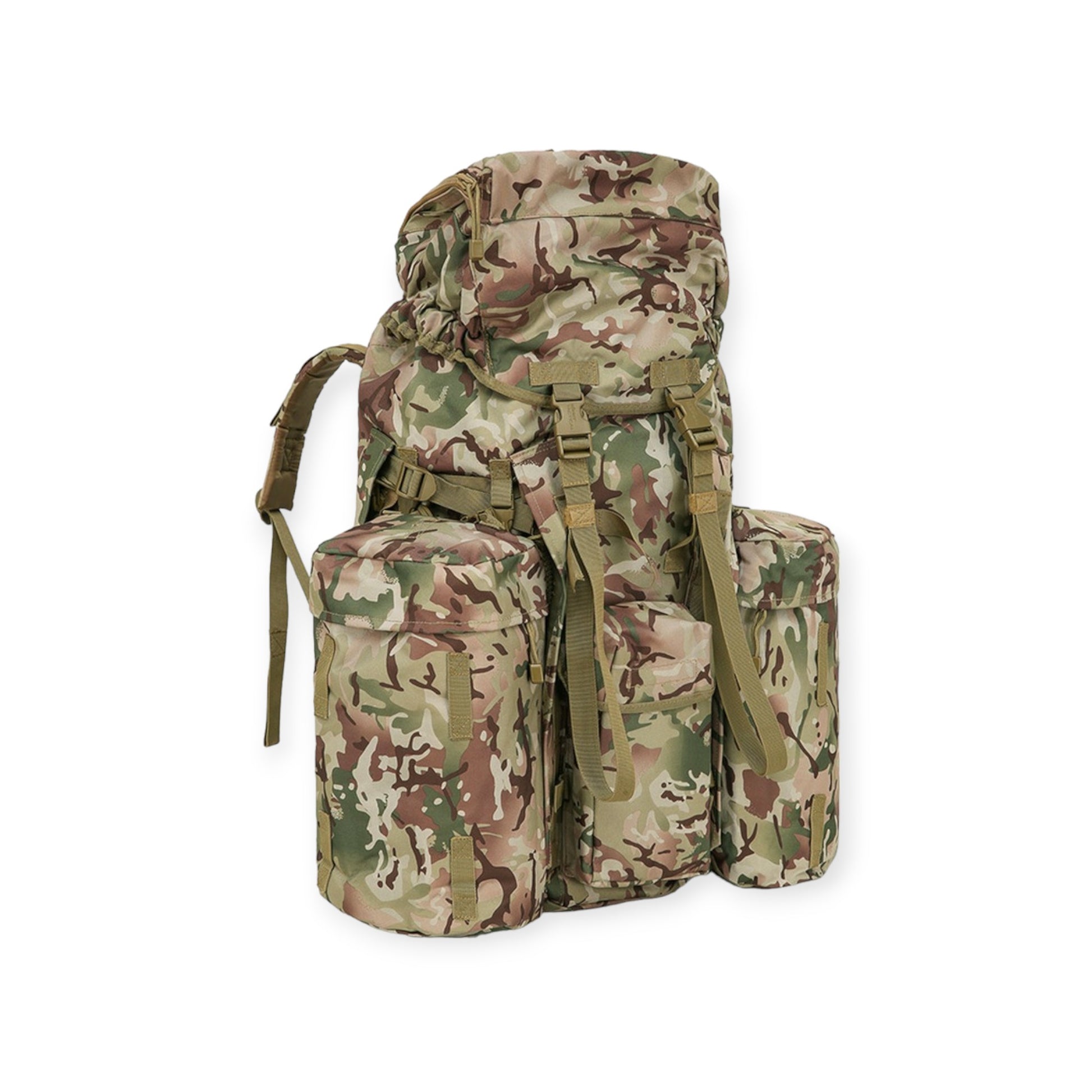 Kombat UK BTP Camouflage 120 litre PLCE Military Bergen Rucksack for military and outdoor use