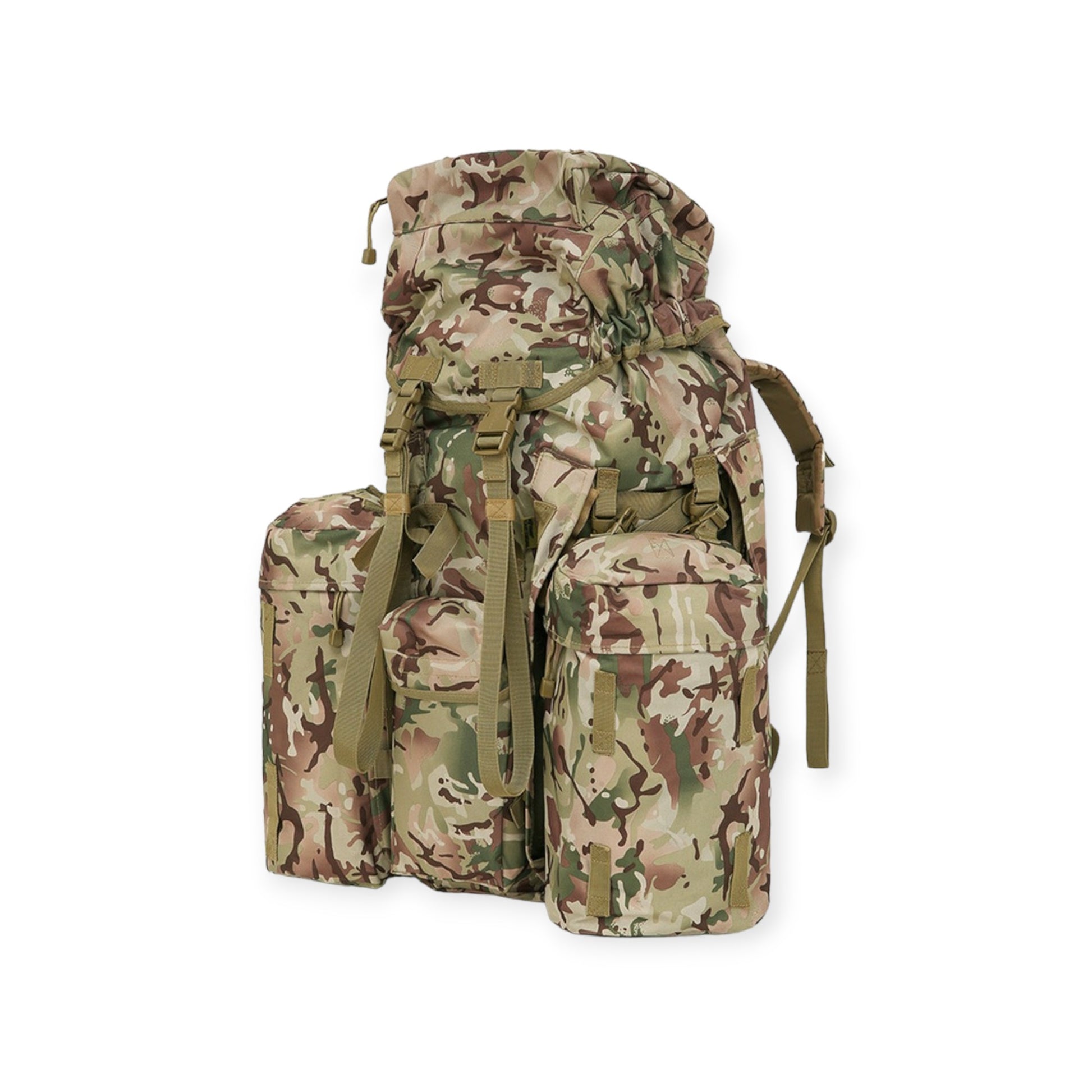 Kombat UK BTP Camouflage 120 litre PLCE Military Bergen Rucksack for military and outdoor use