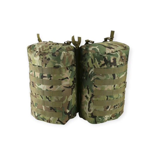 Kombat UK MOLLE Compatibile Bergen Side Pockets in BTP camouflage