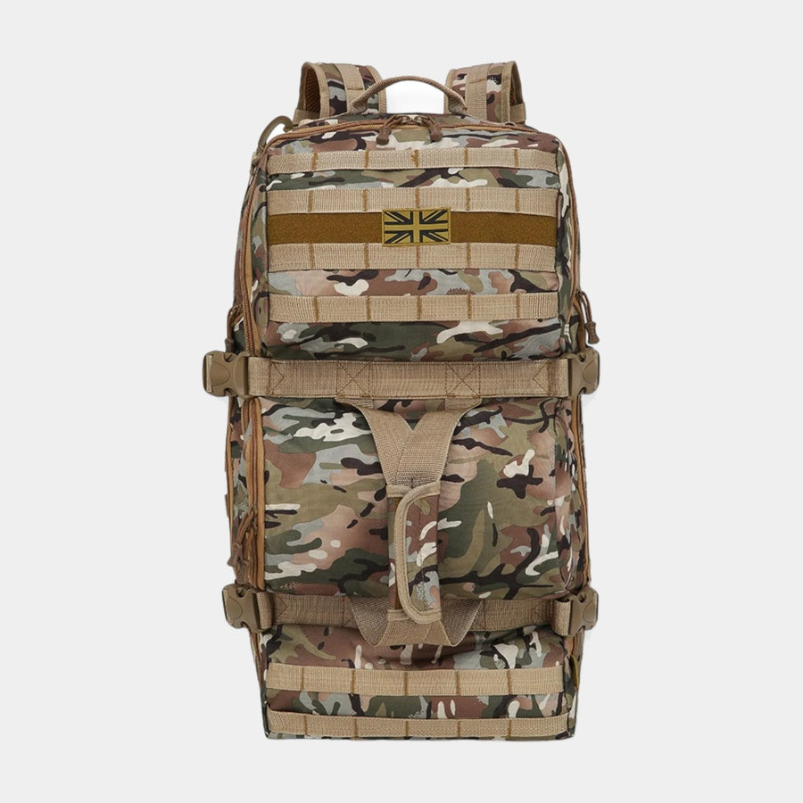 Kombat UK BTP Camouflage Operators Holdall Duffle Bag perfect for any deploment and can be worn like a rucksack. An excellent military style deployment carry bag with handle and adjustable straps