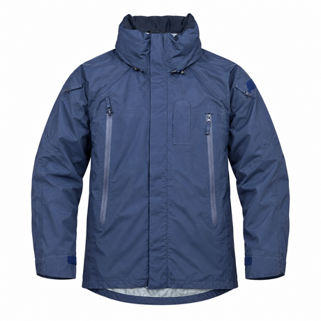 Siamidis Goretex Wet Weather Waterproof Jacket Royal Navy Issue front view