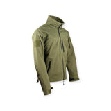 Kombat UK MIlitary Style Defender Fleece in olive green. for military and outdoor use