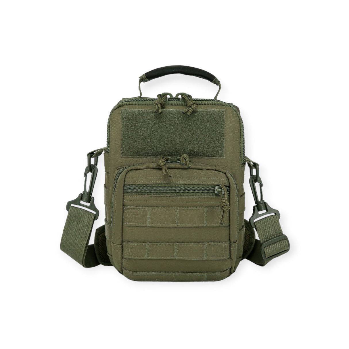 Kombat UK Hex-Tac explorer military shoulder bag in olive green