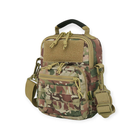 Kombat UK Hex-Tac explorer military shoulder bag in BTP Camouflage