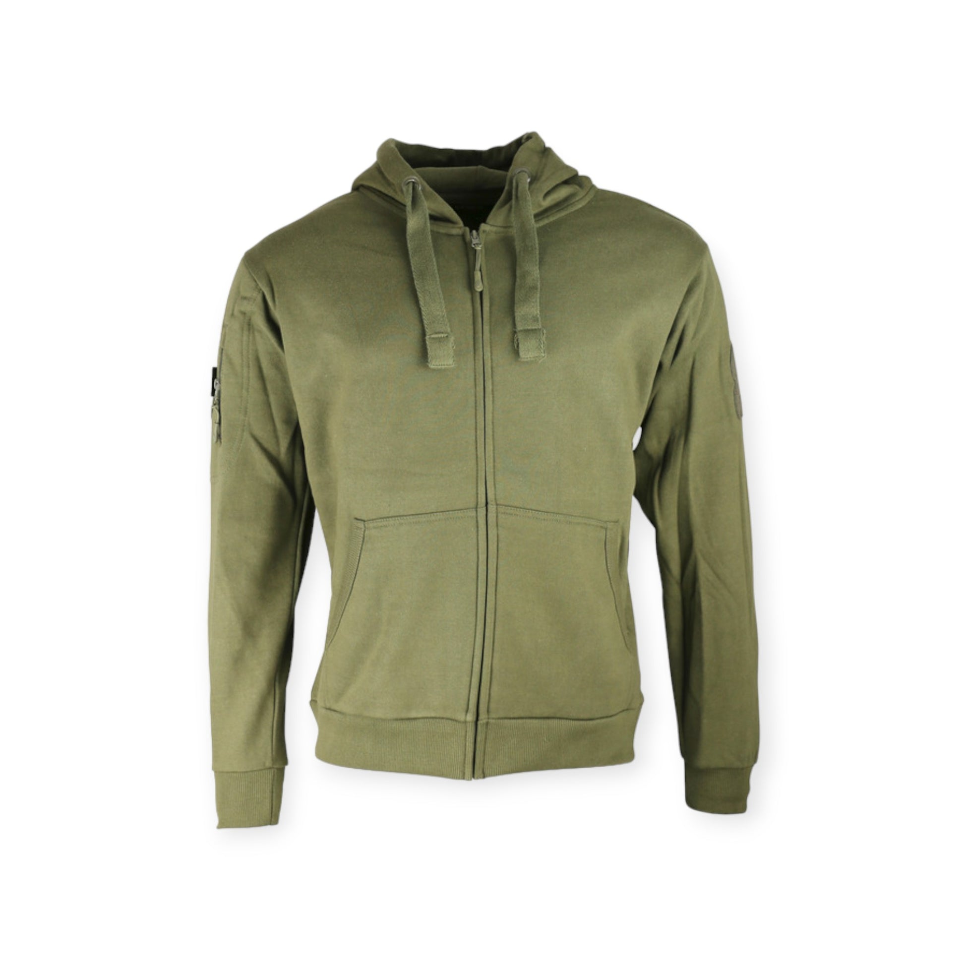 Kombat UK Olive Green Military Style Airsoft Spec-Ops Tactical zip up hoodie