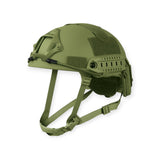 Kombat UK Military style fast helmet replica for airsoft - olive green