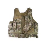 Kombat UK BTP Camouflage MTP Terrain Pattern Tactical Webbing Airsoft Vest for military personnel