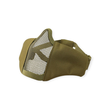 Kombat UK Steel Grid MEsh Recon face combat Mask for airsoft - desert