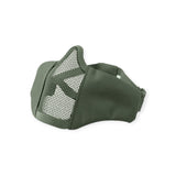 Kombat UK Steel Grid MEsh Recon face combat Mask for airsoft - olive green