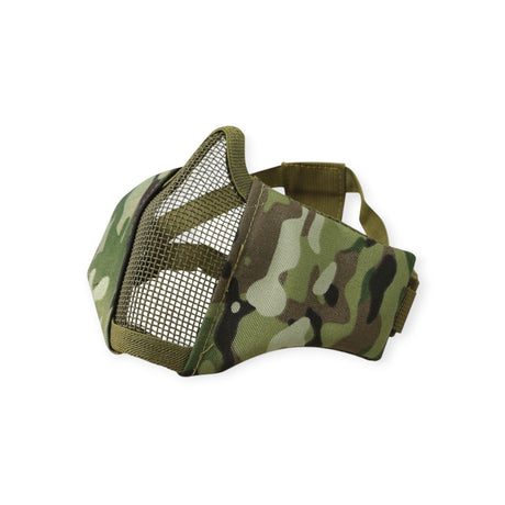 Kombat UK Steel Grid MEsh Recon face combat Mask for airsoft - btp camouflage