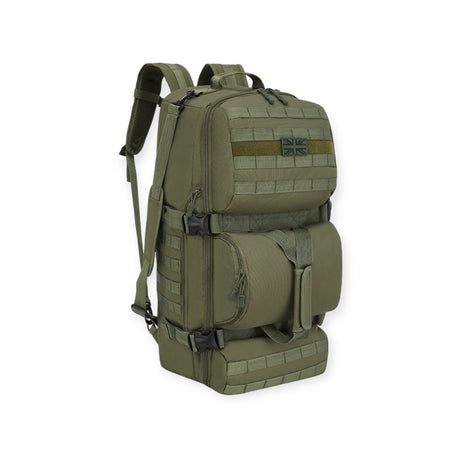 Kombat UK olive green Army Operators Holdall Duffle Bag perfect for any deploment and can be worn like a rucksack. An excellent military style deployment carry bag with handle and adjustable straps