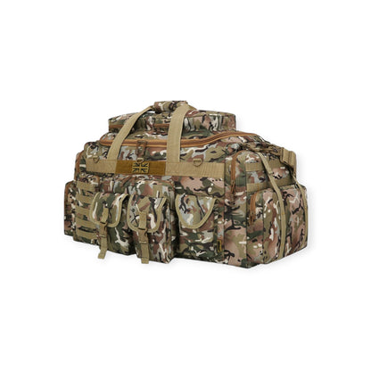 125 Litre Capacity BTP Camouflage Military Style Kombat UK Saxon Travel Holdall Bag wi adjustable straps and MOLLE compatible suitable for any deployment, outdoors or camping