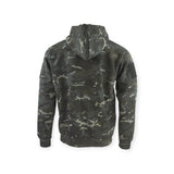 Kombat UK military style Spec-Ops Hoodie in BTP Black Camouflage designed for military, airsoft and all outdoor activities