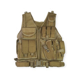 Kombat UK Desert Coyote Tactical Webbing Airsoft Vest for military personnel