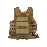 Kombat UK Desert Coyote Tactical Webbing Airsoft Vest for military personnel