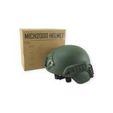 Kombat UK MICH 2000 Tactical Airsoft Helmet - olive green