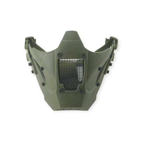 kombat uk iron warrior tactical airsoft mask military olive green