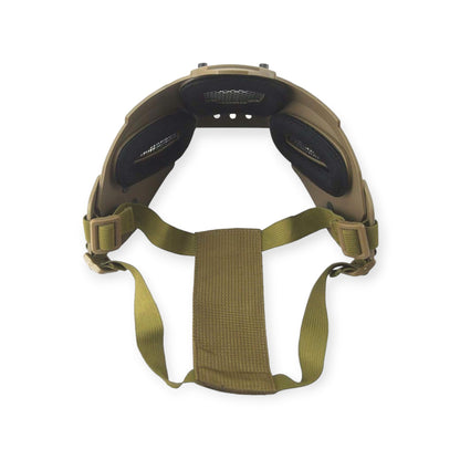 kombat uk iron warrior tactical airsoft mask desert