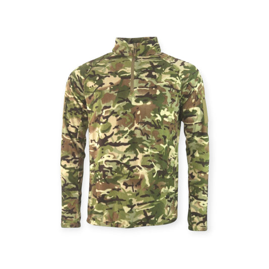 Kombat UK BTP Camouflage Pattern Alpha Mid-Layer Pullover Fleece