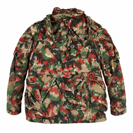 Swiss Army M70 Alpenflage Field Jacket rear view