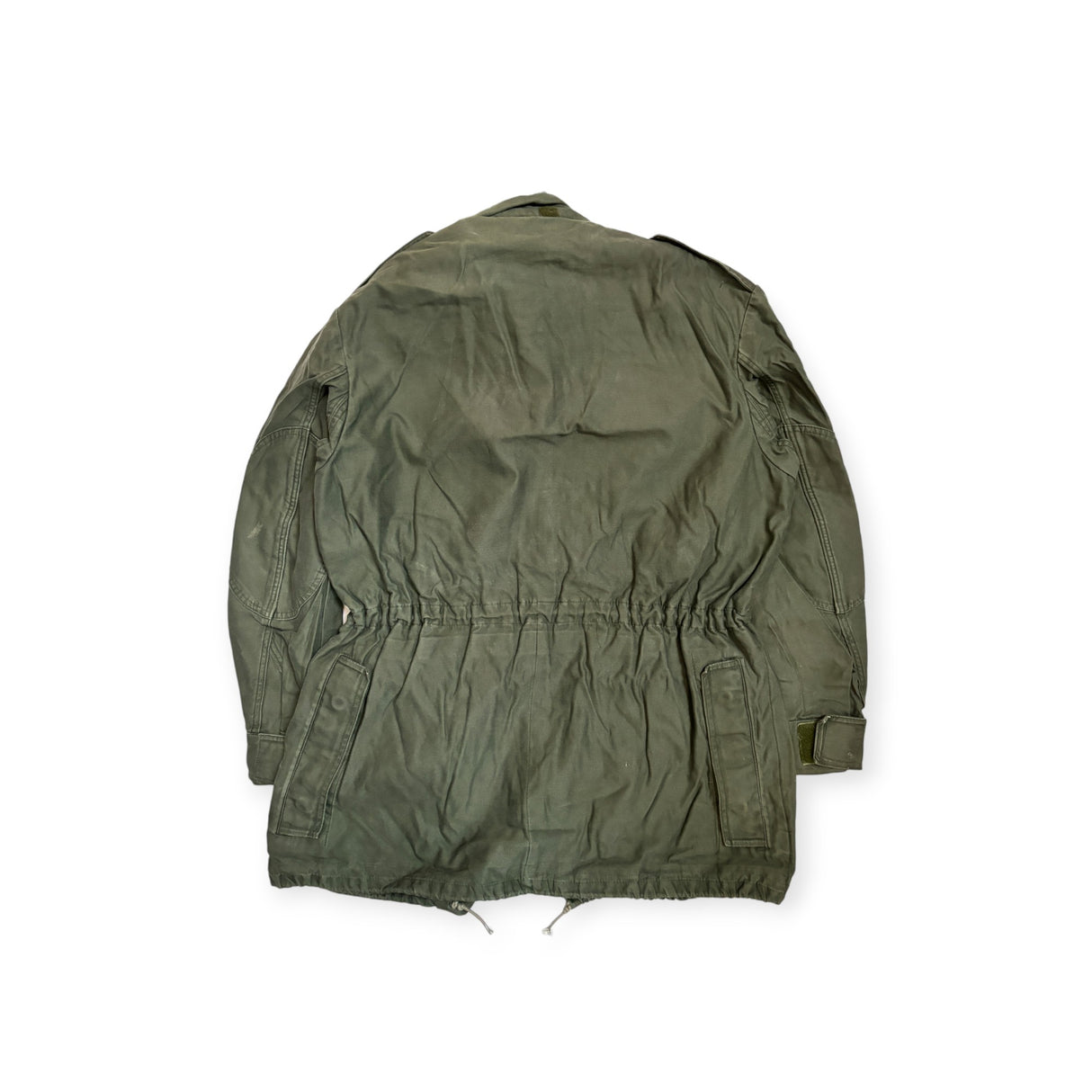 Genuine Belgian Army Ripstop Combat Field Jacket in Olive Green Colour