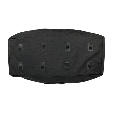 100L capacity Dutch military deployment bag. This army duffle rucksack converts to a backpack and features a hard-bottom for extra protection. It's a military-grade holdall, heavy-duty travel bag, and tactical deployment rucksack in one. With its extra-large capacity, rugged construction, and durable materials, it's perfect for outdoor equipment and travel. 
