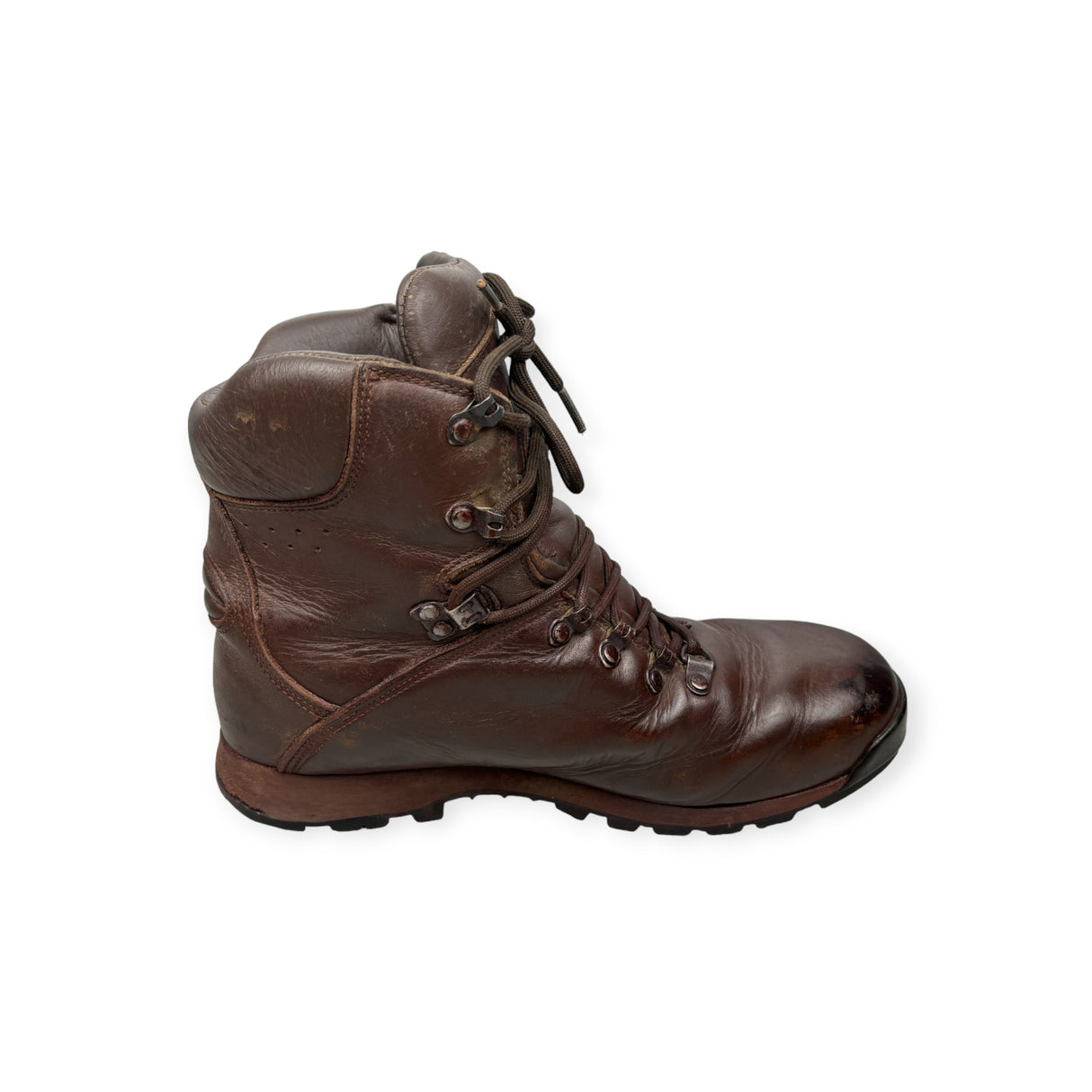 british army issue brown iturri combat boots - patrol footwear