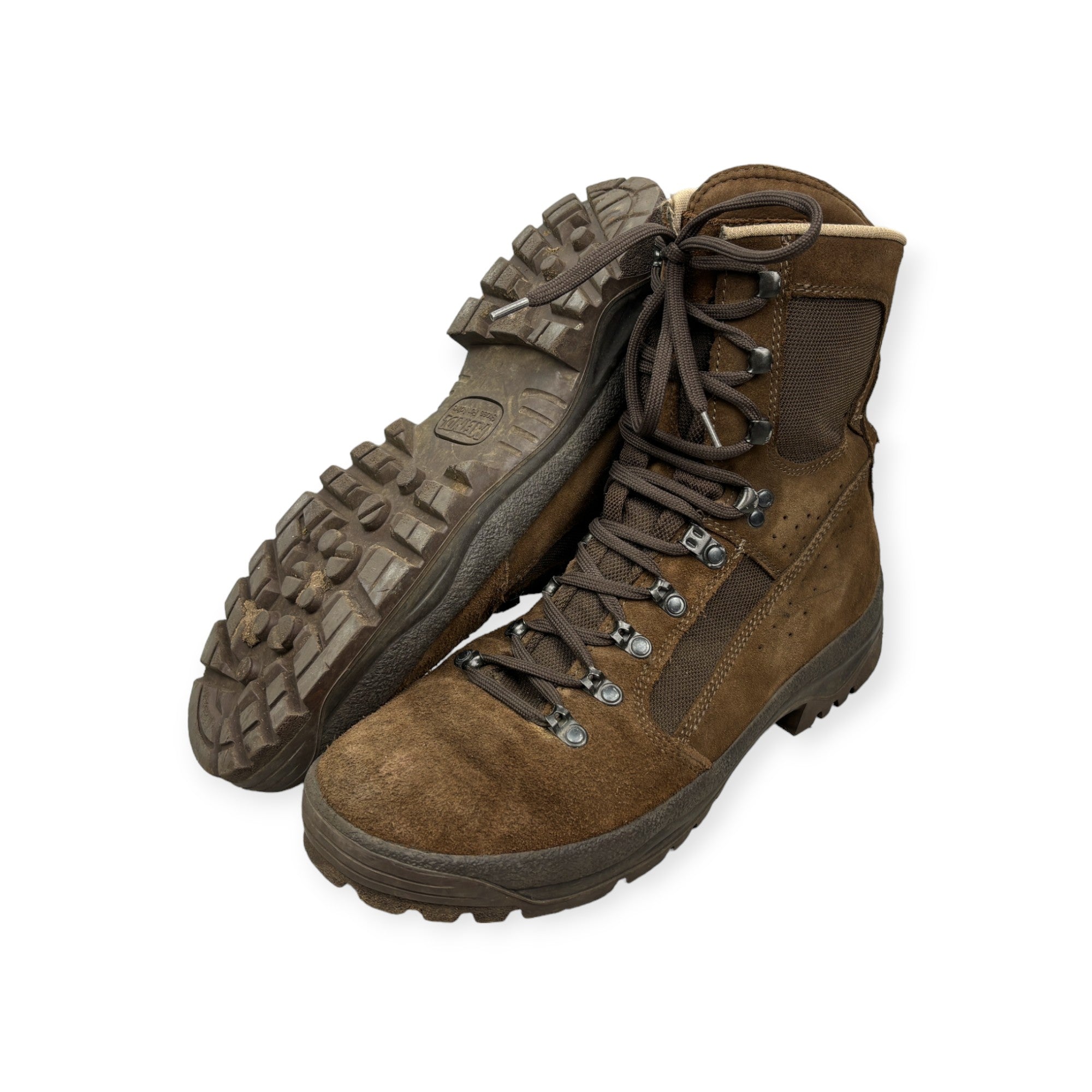 Meindl brown military boots best sale