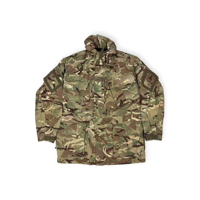 British Army Issue MTP Windproof Smock with multicam camouflage olive green camo pattern