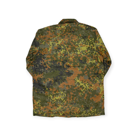 German Army (Bundeswehr) Issue Flecktarn Camouflage Combat Military Shirt Jacket