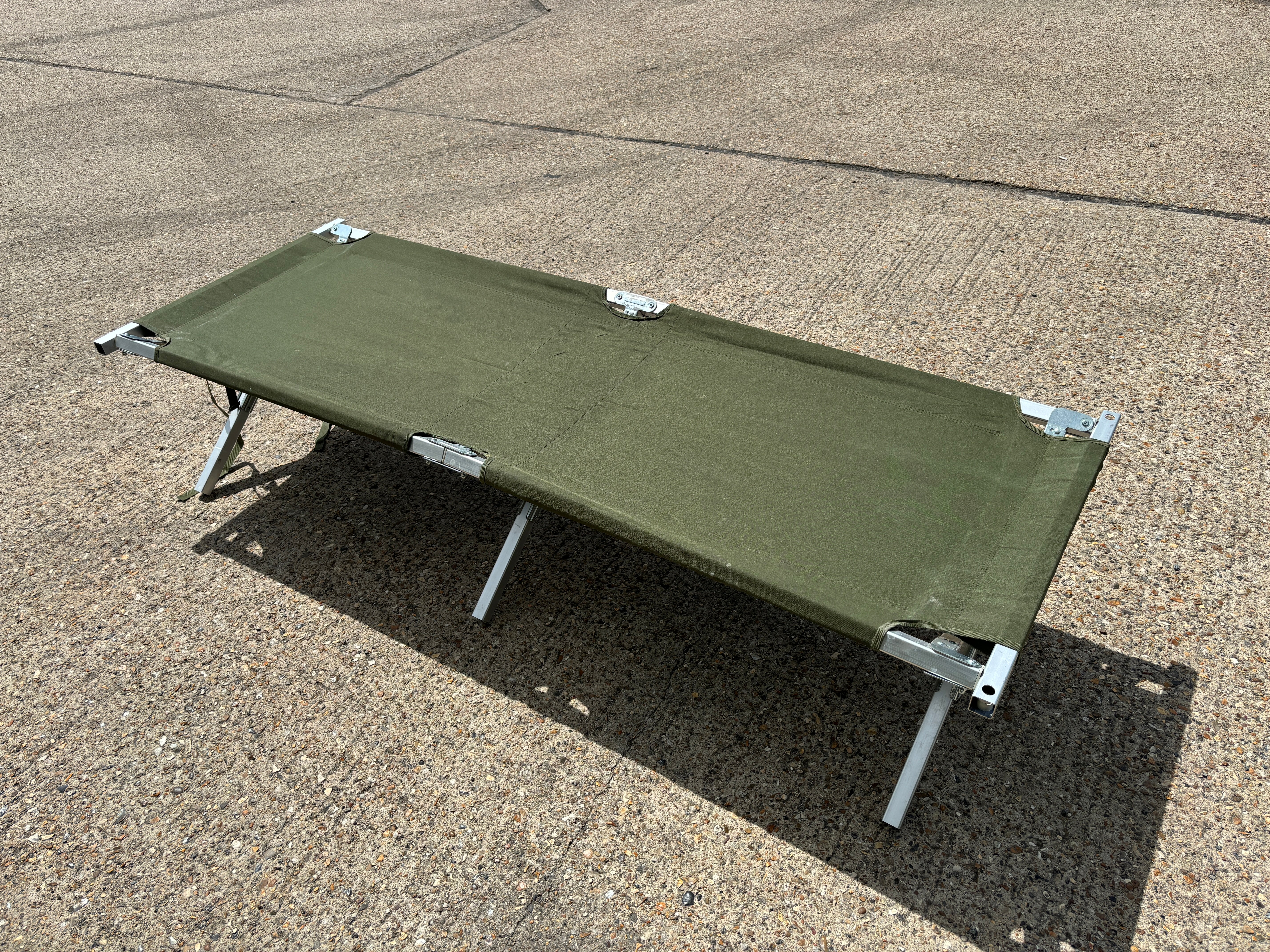 Genuine British Army Field Cot Camp Bed Raid Supply UK