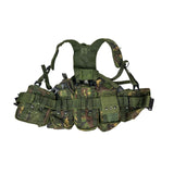 british Army PLCE DPM Webbing System Rig with belt and pouches in woodland camouflage