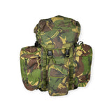 british army issue dpm bergen rucksack with side pockets